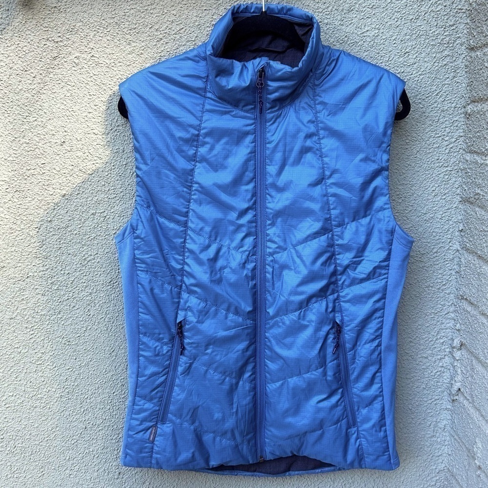 Icebreaker Merino Loft Collingwood Wool Lined Vest | Sky Blue | Size Small